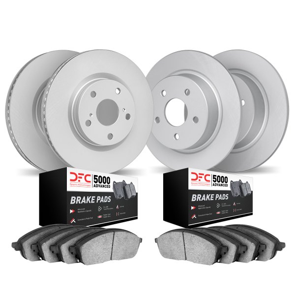 DFC® - GEO-KIT 5000 Plain Front and Rear Brake Kit