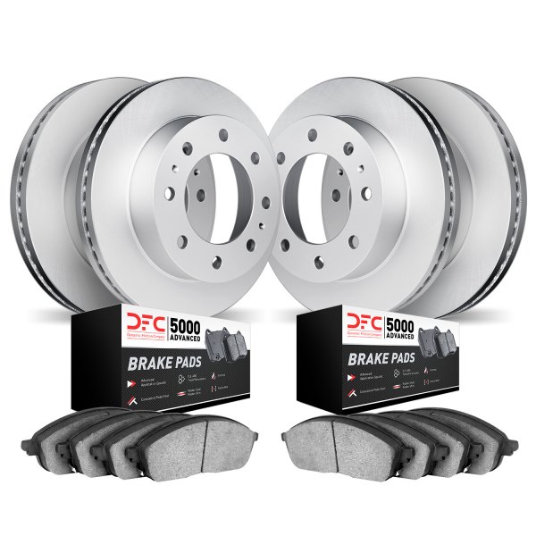 DFC® - GEO-KIT 5000 Plain Front and Rear Brake Kit