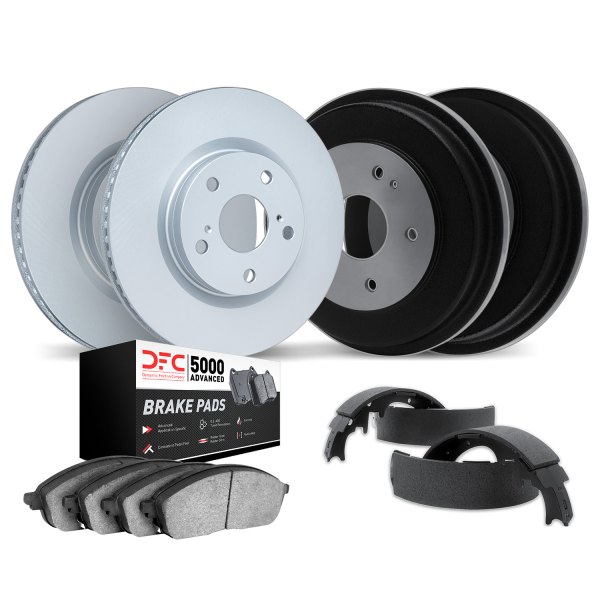 DFC® - GEO-KIT 5000+ Plain Front and Rear Brake Kit