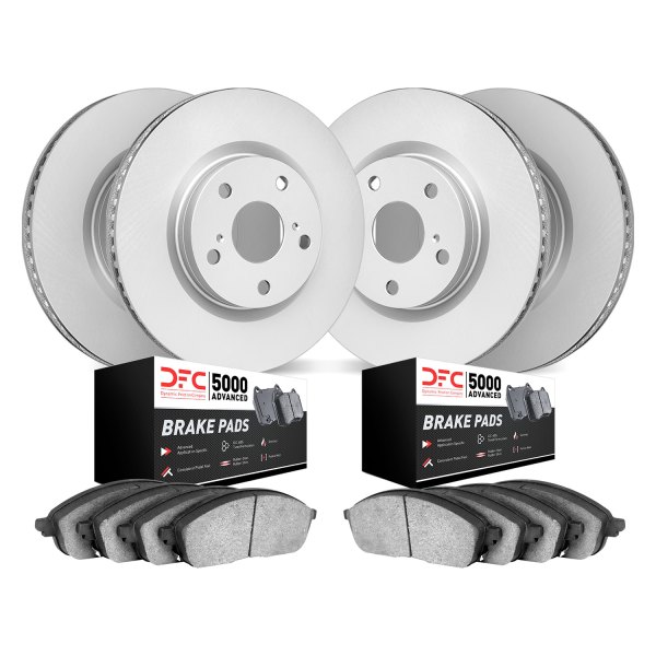 DFC® - GEO-KIT 5000 Plain Front and Rear Brake Kit