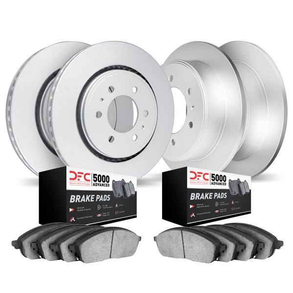 DFC® - GEO-KIT 5000 Plain Front and Rear Brake Kit