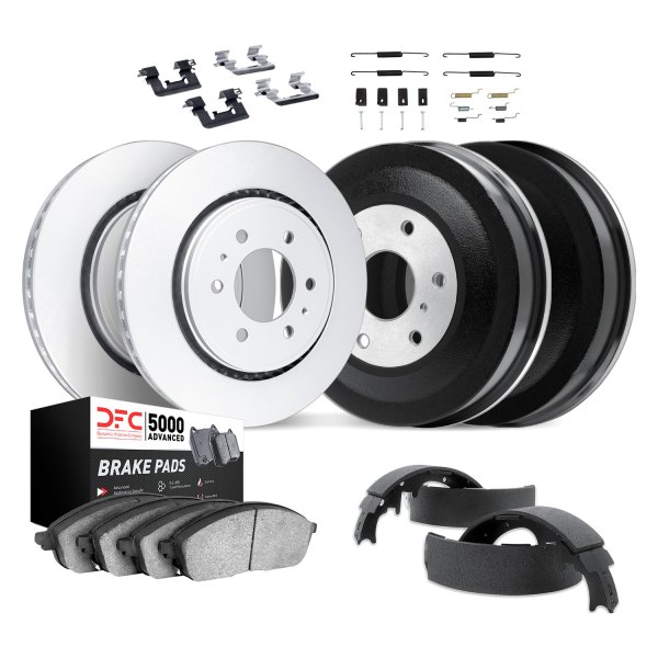 DFC® - GEO-KIT 5000+ Plain Front and Rear Brake Kit