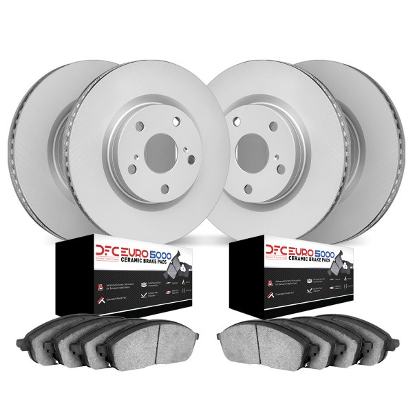 DFC® - EURO-KIT 5000 Plain Front and Rear Brake Kit