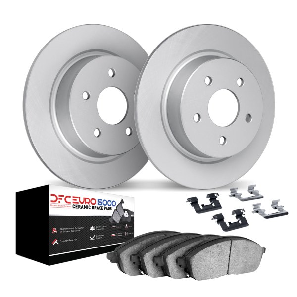 DFC® - EURO-KIT 5000+ Plain Rear Brake Kit