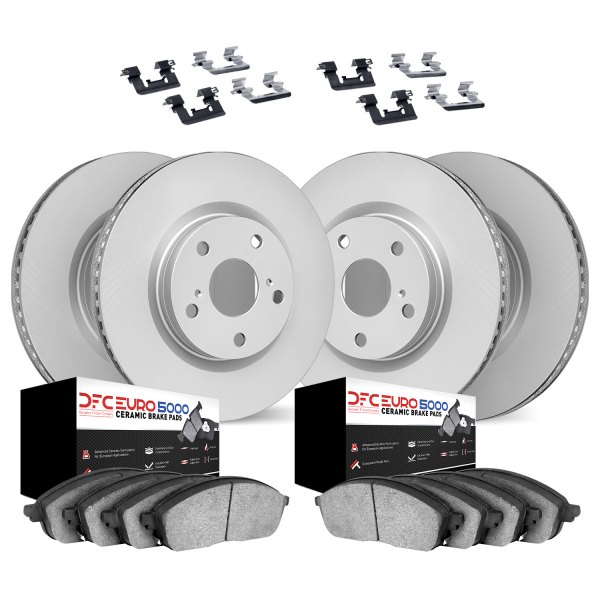 DFC® - EURO-KIT 5000+ Plain Front and Rear Brake Kit