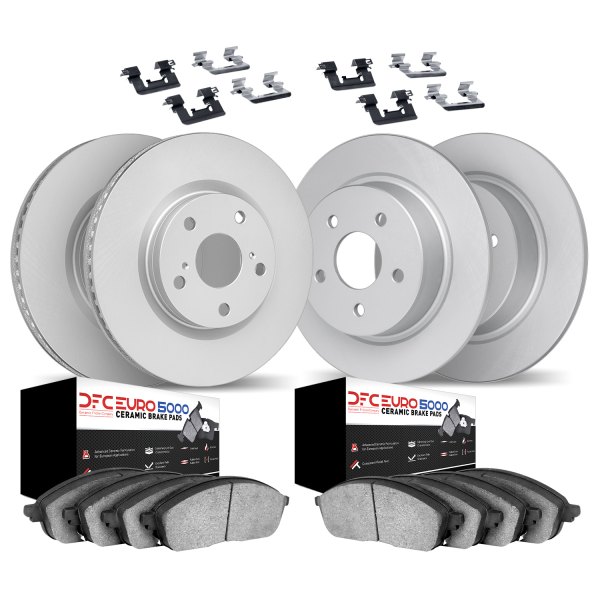 DFC® - EURO-KIT 5000+ Plain Front and Rear Brake Kit