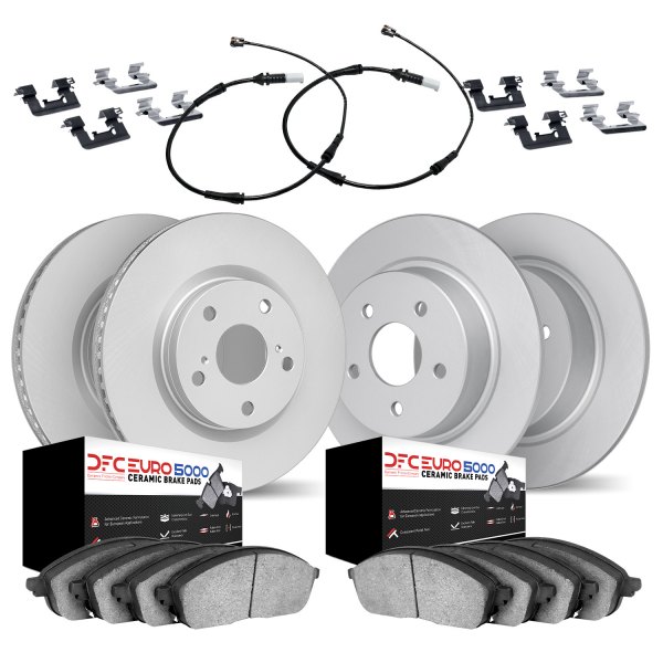 DFC® - EURO-KIT 5000+ Plain Front and Rear Brake Kit