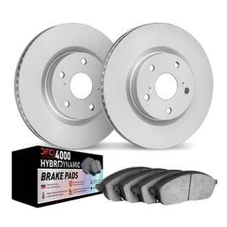 DFC® - Geospec Plain Brake Kit with 4000 HybriDynamic Brake Pads