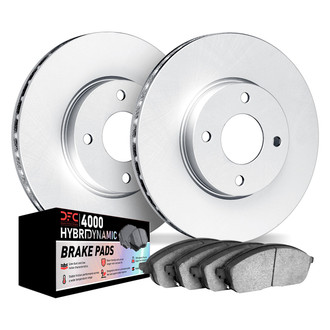 DFC® - Geospec Plain Brake Kit with 4000 HybriDynamic Brake Pads