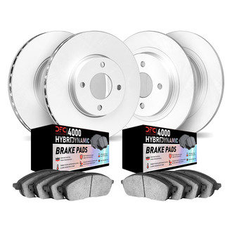 DFC® - Geospec Plain Front and Rear Brake Kit with 4000 HybriDynamic Brake Pads