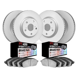 DFC® - Geospec Plain Brake Kit with 4000 HybriDynamic Brake Pads