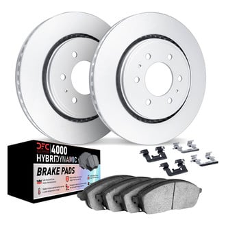 DFC® - Geospec Plain Brake Kit with 4000 HybriDynamic Brake Pads