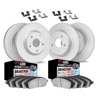 DFC® - Geospec Plain Brake Kit with 4000 HybriDynamic Brake Pads