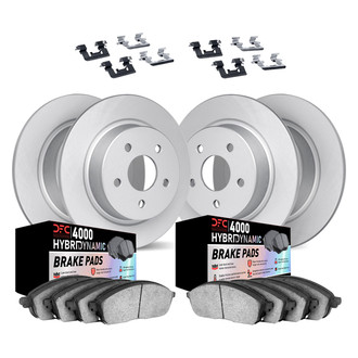 DFC® - Geospec Plain Brake Kit with 4000 HybriDynamic Brake Pads