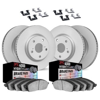DFC® - Geospec Plain Brake Kit with 4000 HybriDynamic Brake Pads