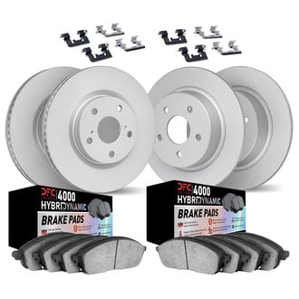 DFC® - Geospec Plain Brake Kit with 4000 HybriDynamic Brake Pads