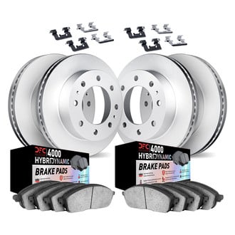 DFC® - Geospec Plain Front and Rear Brake Kit with 4000 HybriDynamic Brake Pads