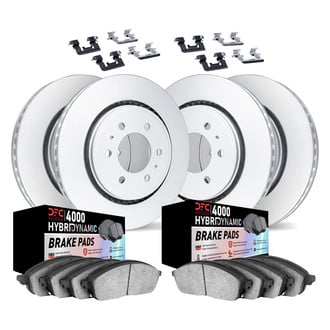 DFC® - Geospec Plain Brake Kit with 4000 HybriDynamic Brake Pads