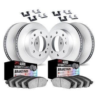 DFC® - Geospec Plain Brake Kit with 4000 HybriDynamic Brake Pads