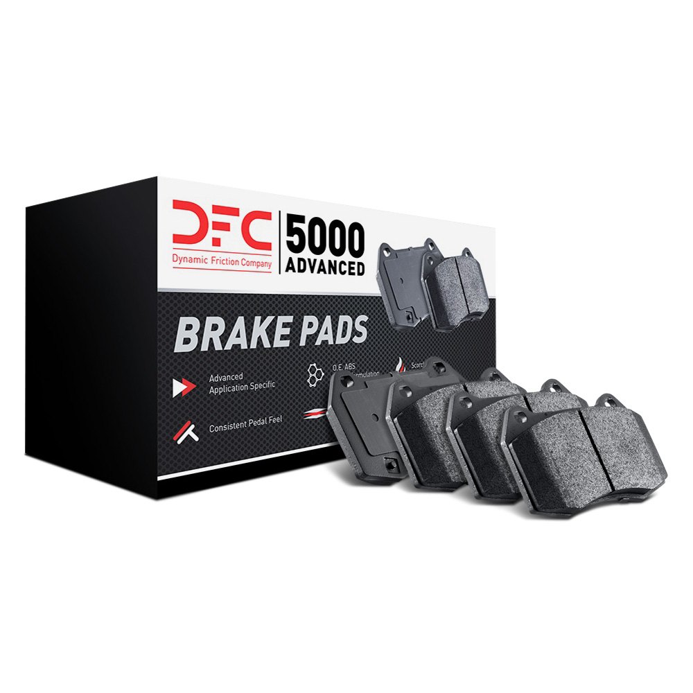 Dynamic Friction Company 5000 Advanced Brake Pads Semi Metallic 1551-0788-00-Front Set 