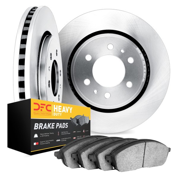 DFC® - Slotted Rear Brake Kit with Heavy Duty Brake Pads