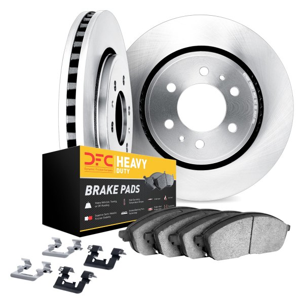 DFC® - Slotted Rear Brake Kit with Heavy Duty Brake Pads