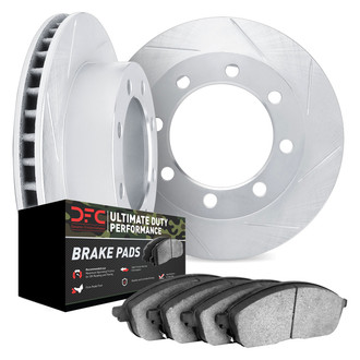 DFC® - Slotted Rear Brake Kit with Ultimate Duty Performance Brake Pads
