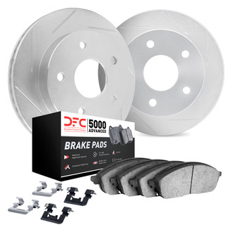 DFC® - Slotted Brake Kit with 5000 Advanced Brake Pads