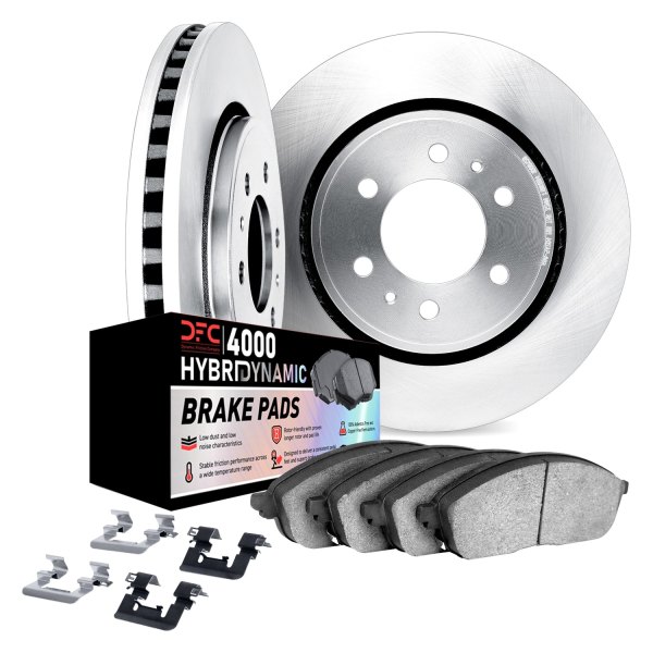 DFC® - Slotted Front Brake Kit with 4000 HybriDynamic Brake Pads