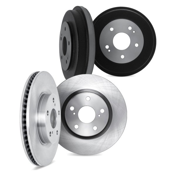 DFC® - 1-Piece Front and Rear Brake Rotor Set