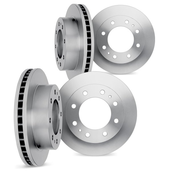 DFC® - 1-Piece Front and Rear Brake Rotor Set