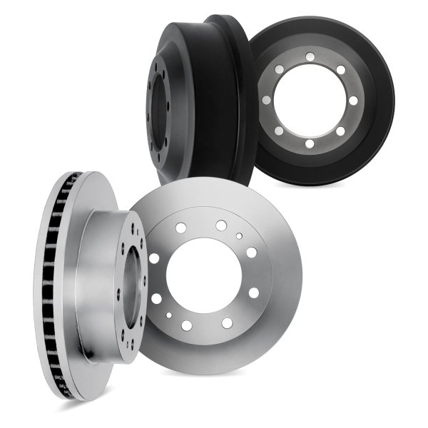 DFC® - Plain Front and Rear Brake Kit with Drums