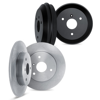 DFC® - Front and Rear Brake Rotor Set