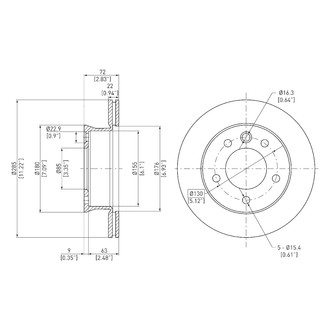 DFC® - GeoSpec® Brake Rotor