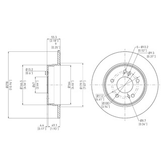 DFC® - GeoSpec® Brake Rotor