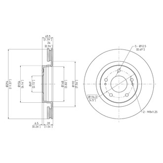 DFC® - GeoSpec® Brake Rotor