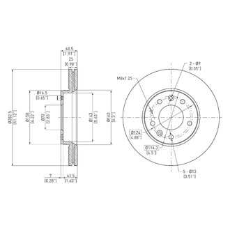 DFC® - GeoSpec® Brake Rotor