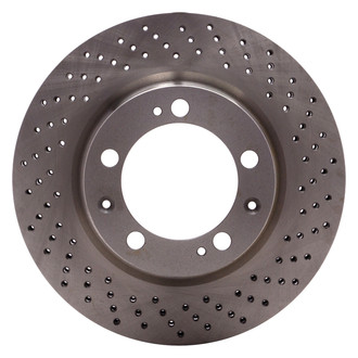 DFC® - Premium Drilled Front Passenger Side Brake Rotor