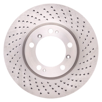 DFC® - Premium Drilled Front Passenger Side Brake Rotor