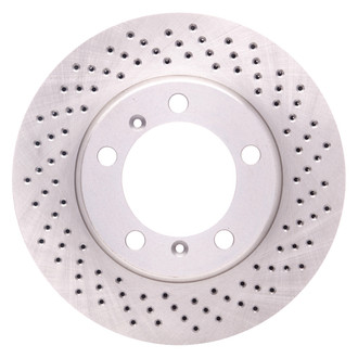 DFC® - Premium Drilled Front Passenger Side Brake Rotor