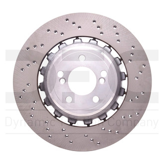 DFC® - Premium Drilled Rear Passenger Side Brake Rotor