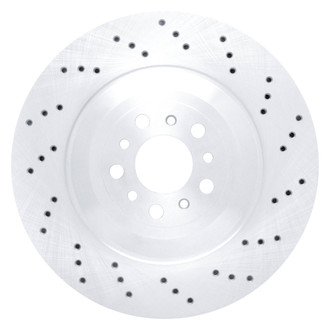 DFC® - Premium Drilled Rear Driver Side Brake Rotor