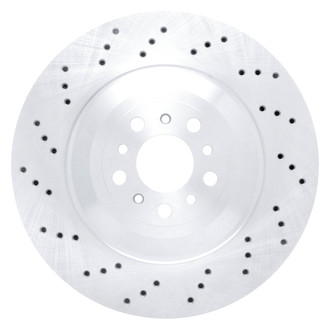 DFC® - Premium Drilled Rear Passenger Side Brake Rotor