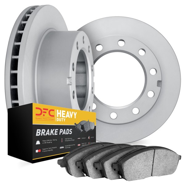 DFC® - Plain Rear Brake Kit with Heavy Duty Brake Pads