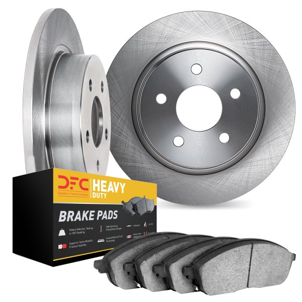 DFC® - Plain Rear Brake Kit with Heavy Duty Brake Pads