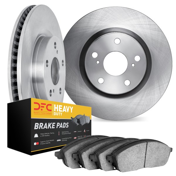 DFC® - Plain Rear Brake Kit with Heavy Duty Brake Pads