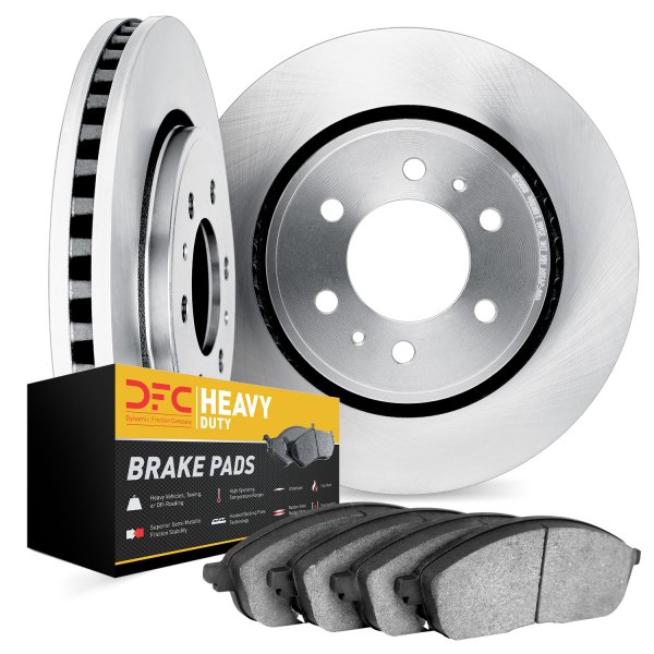 DFC® - Plain Rear Brake Kit with Heavy Duty Brake Pads