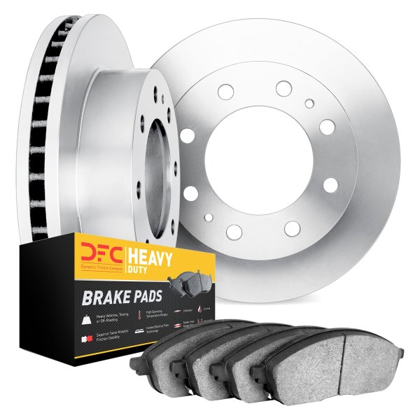 DFC® - Plain Front Brake Kit with Heavy Duty Brake Pads