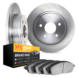 DFC® - Plain Rear Brake Kit with Heavy Duty Brake Pads