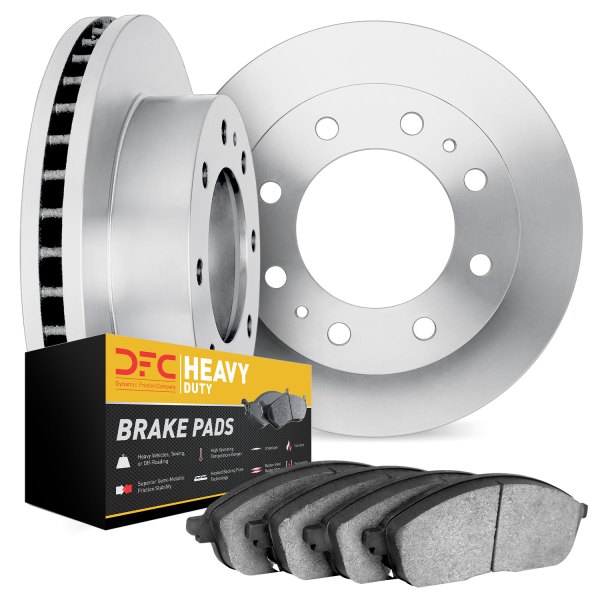 DFC® - Plain Front Brake Kit with Heavy Duty Brake Pads